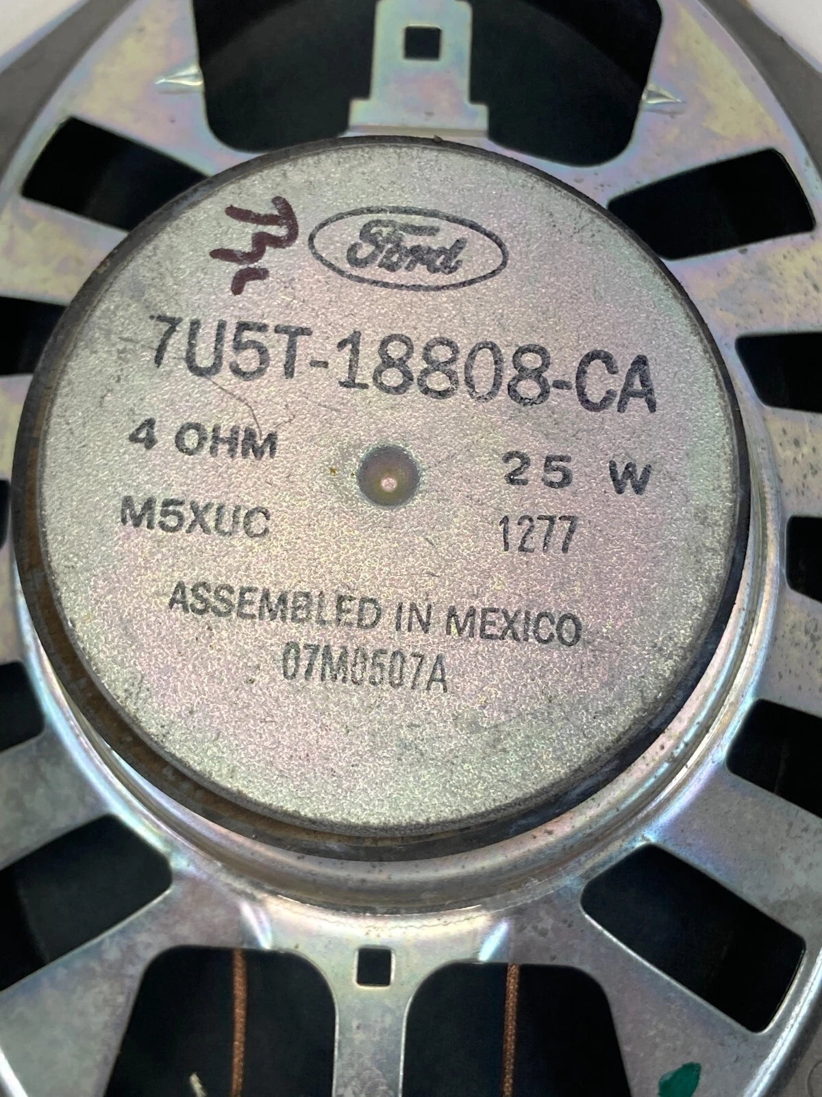 2007-2010 LINCOLN MKX REAR LEFT SIDE DOOR SPEAKER 7U5T-18808-CA OEM