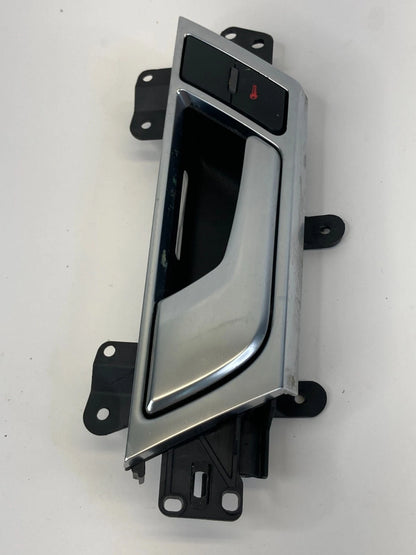 05-11 AUDI A6 QUATTRO REAR LEFT INNER DOOR HANDLE W/ LOCK SWITCH 4F0-839-019 OEM