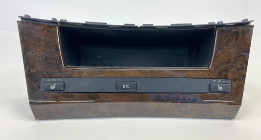 04-07 BMW 530I LOWER DASH STORAGE PANEL W DTC & HEATED SEAT SWITCH 6-952-471 OEM
