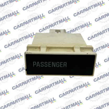 2004-2012 MITSUBISHI GALANT DASH RH PASSENGER SEAT BELT SWITCH INDICATOR LIGHT