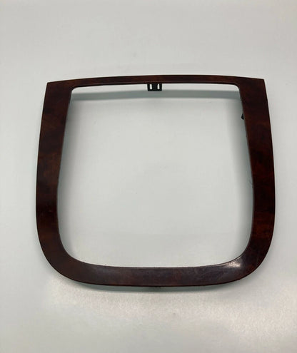 2005-2008 CHEVROLET UPLANDER CENTER DASH RADIO CLIMATE BEZEL TRIM WOODGRAIN OEM