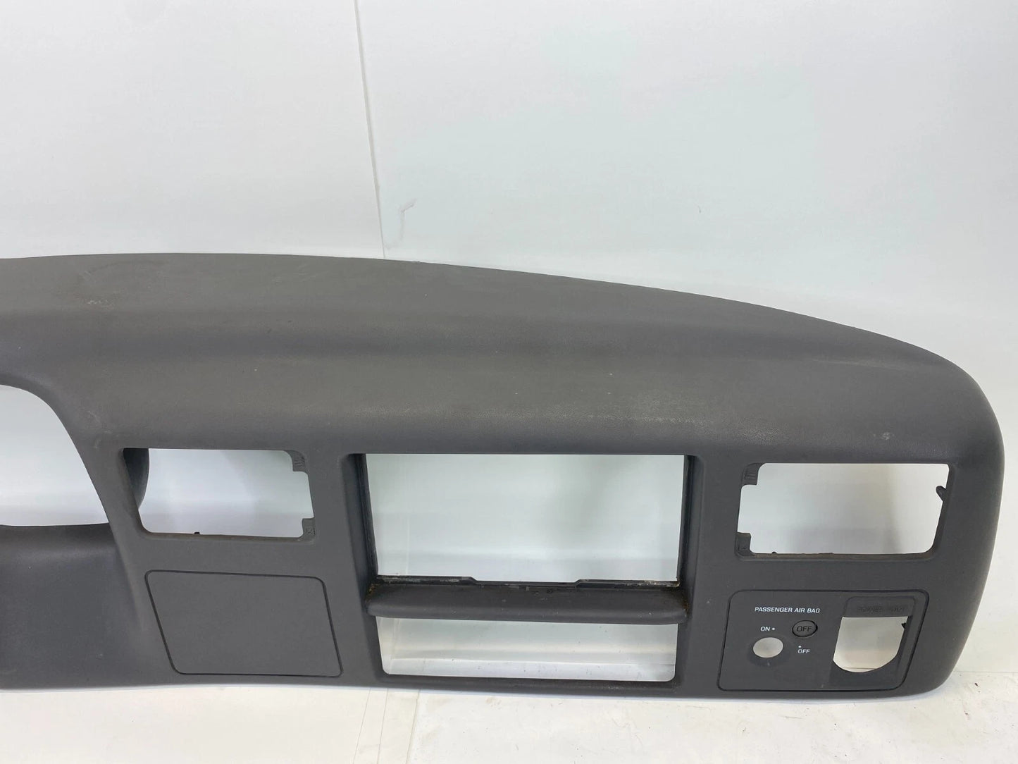 99-01 FORD F250 SD DASH CLUSTER RADIO CLIMATE CONTROL PANEL TRIM F81B25070044D70