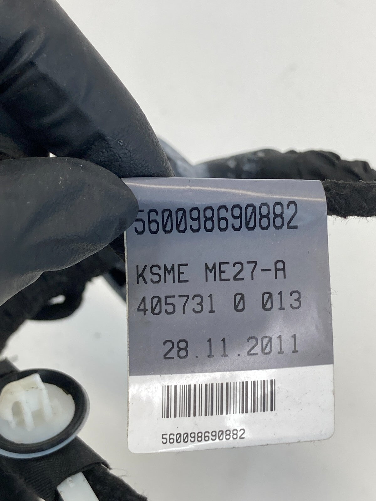 09-16 Audi A4 Quattro Sedan Rear Right Door Wire Wiring Harness 8K0971688AC OEM