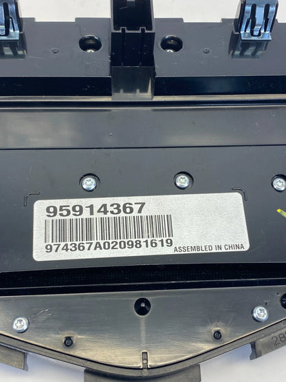 2011-2016 CHEVROLET CRUZE AM FM RADIO CD PLAYER DASH FACEPLATE PANEL 95914367
