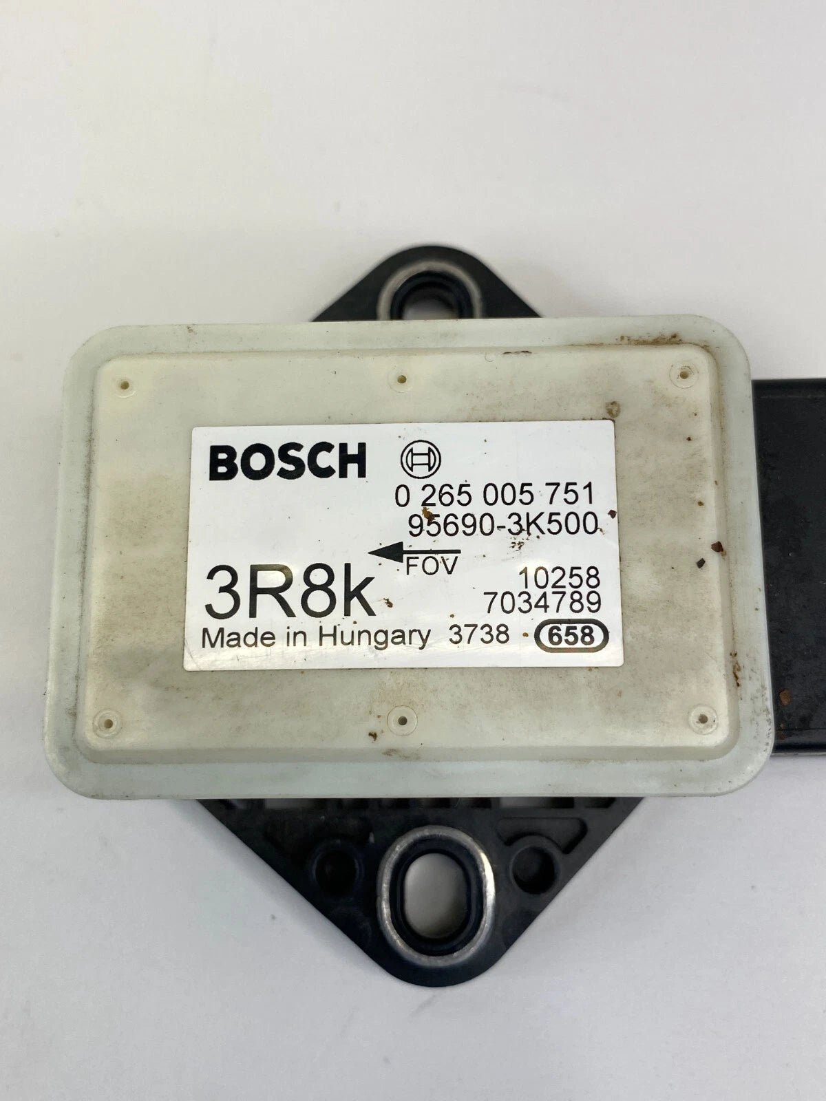 2008-2014 HYUNDAI SONATA 2.4L SUSPENSION YAW RATE SENSOR MODULE UNIT 95690-3K500