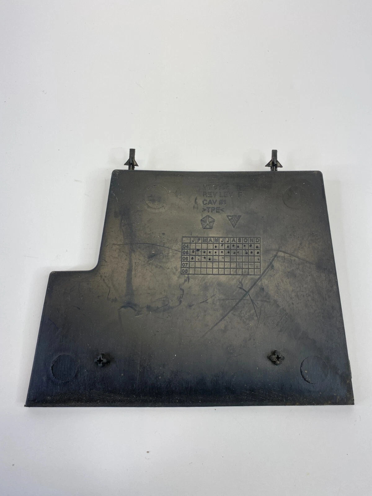 05 06 07 JEEP GRAND CHEROKEE FRONT LEFT DRIVER SIDE DASH LINER RUBBER MAT OEM