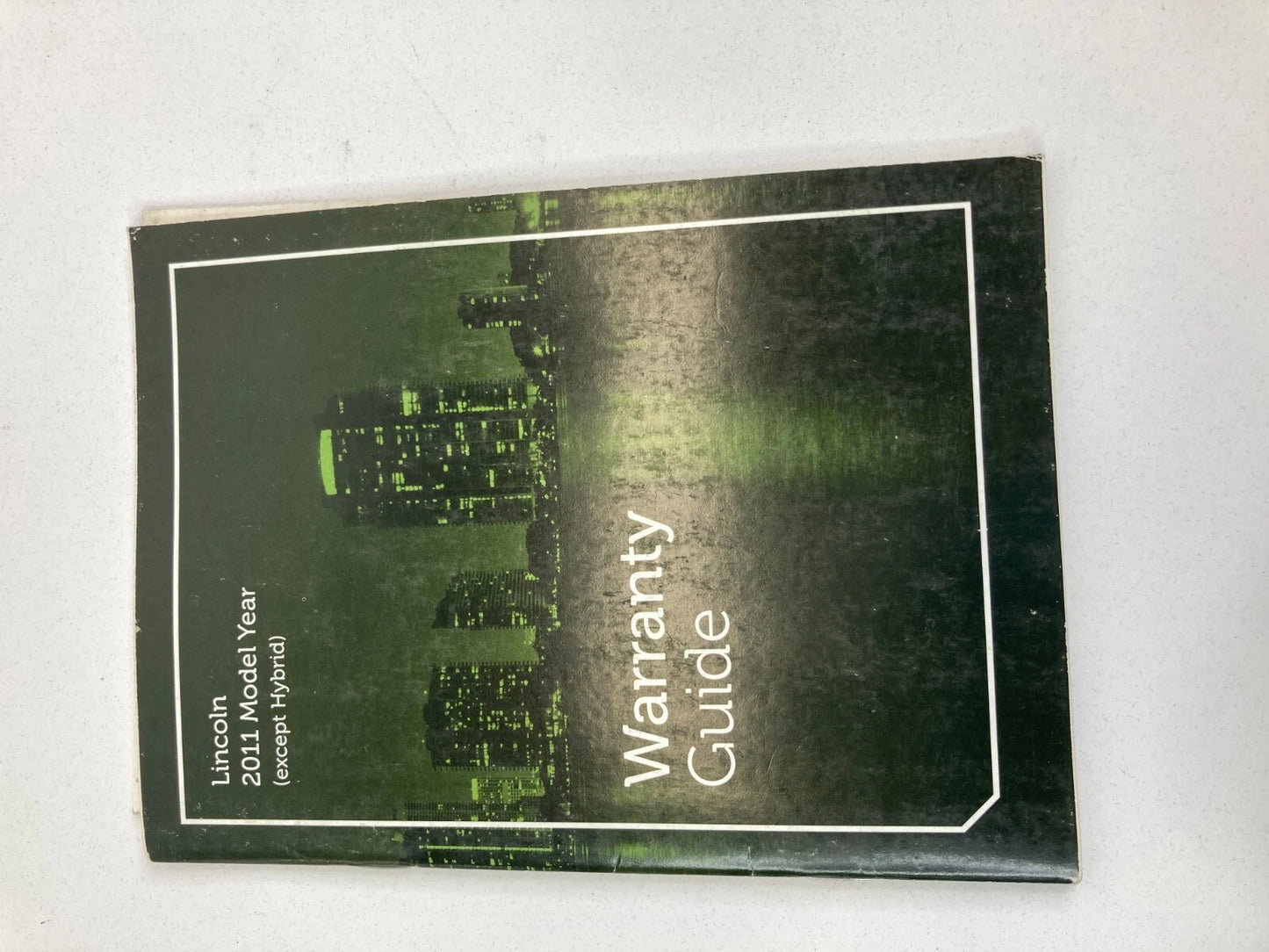 2011 11 LINCOLN MKT QUICK REFERENCE MANUAL WARRANTY GUIDE SET W/ CASE OEM