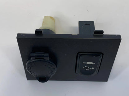 2012-2015 TOYOTA PRIUS CENTER CONSOLE PANEL POWER OUTLET JACK AUX 58819-47010