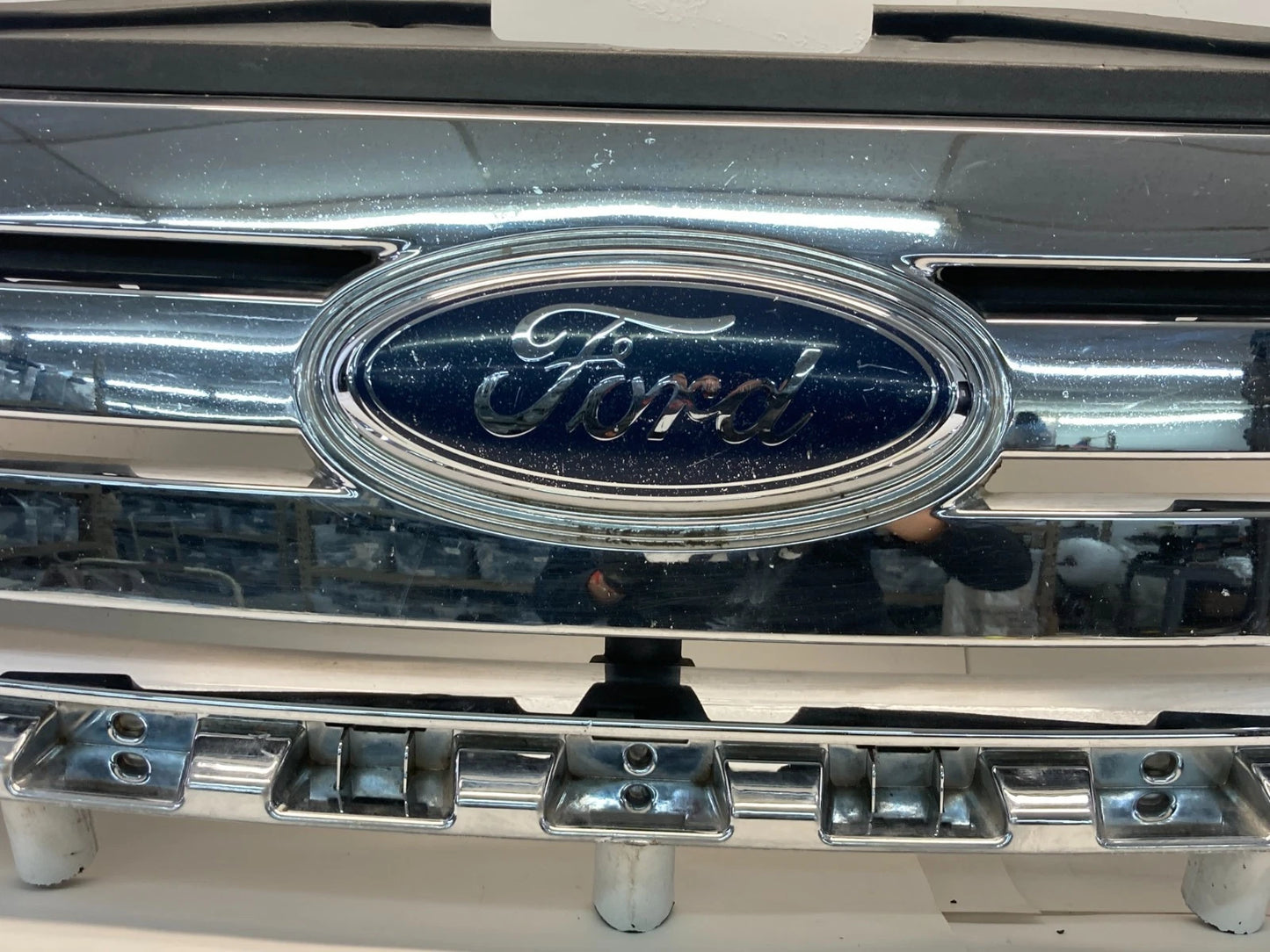 2007 08 09 2010 FORD EDGE FRONT UPPER GRILL GRILLE CHROME 7T43-8A164 OEM