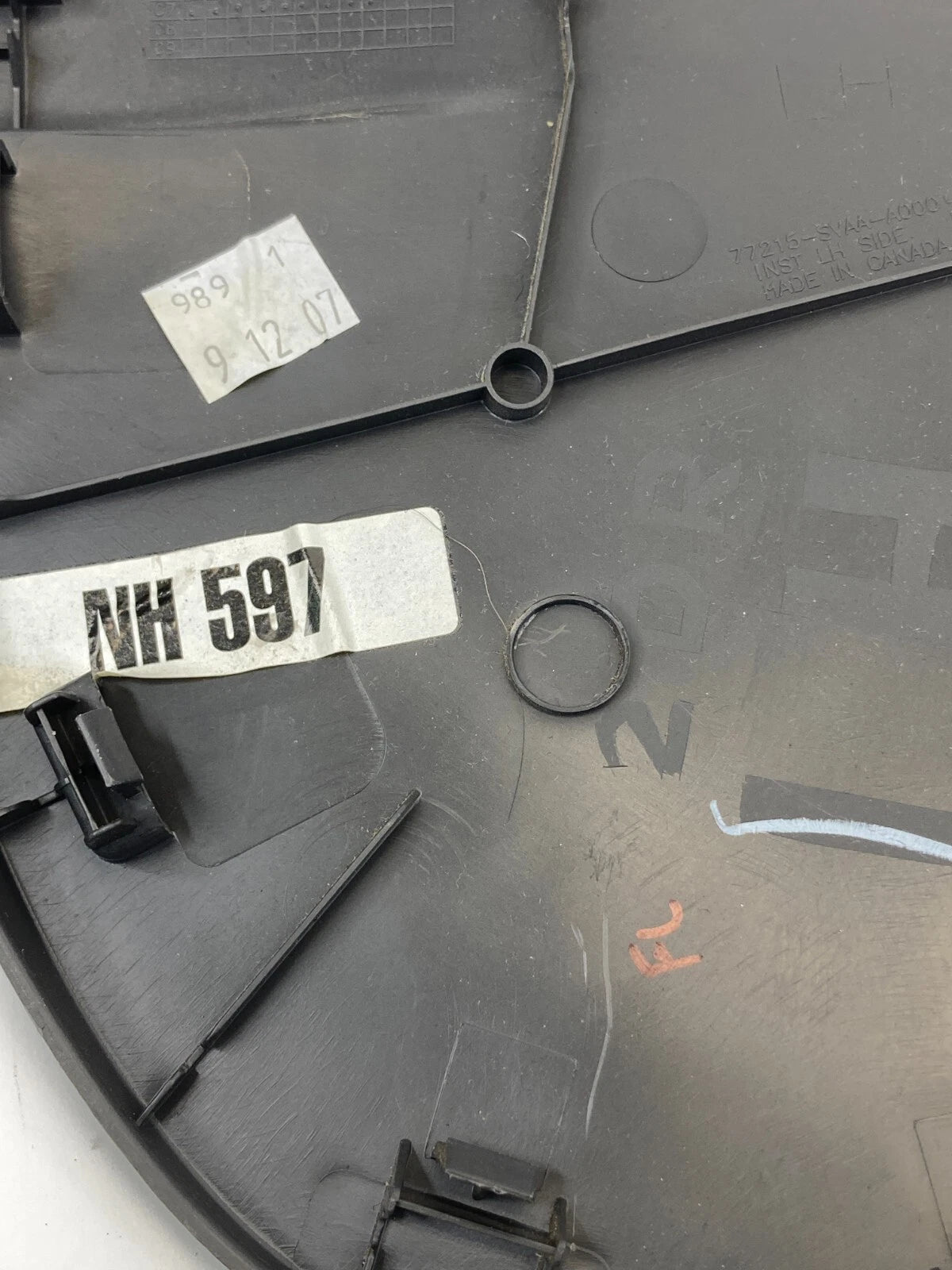 2006-2011 HONDA CIVIC COUPE LEFT DRIVER SIDE DASH END CAP TRIM COVER ASSY OEM