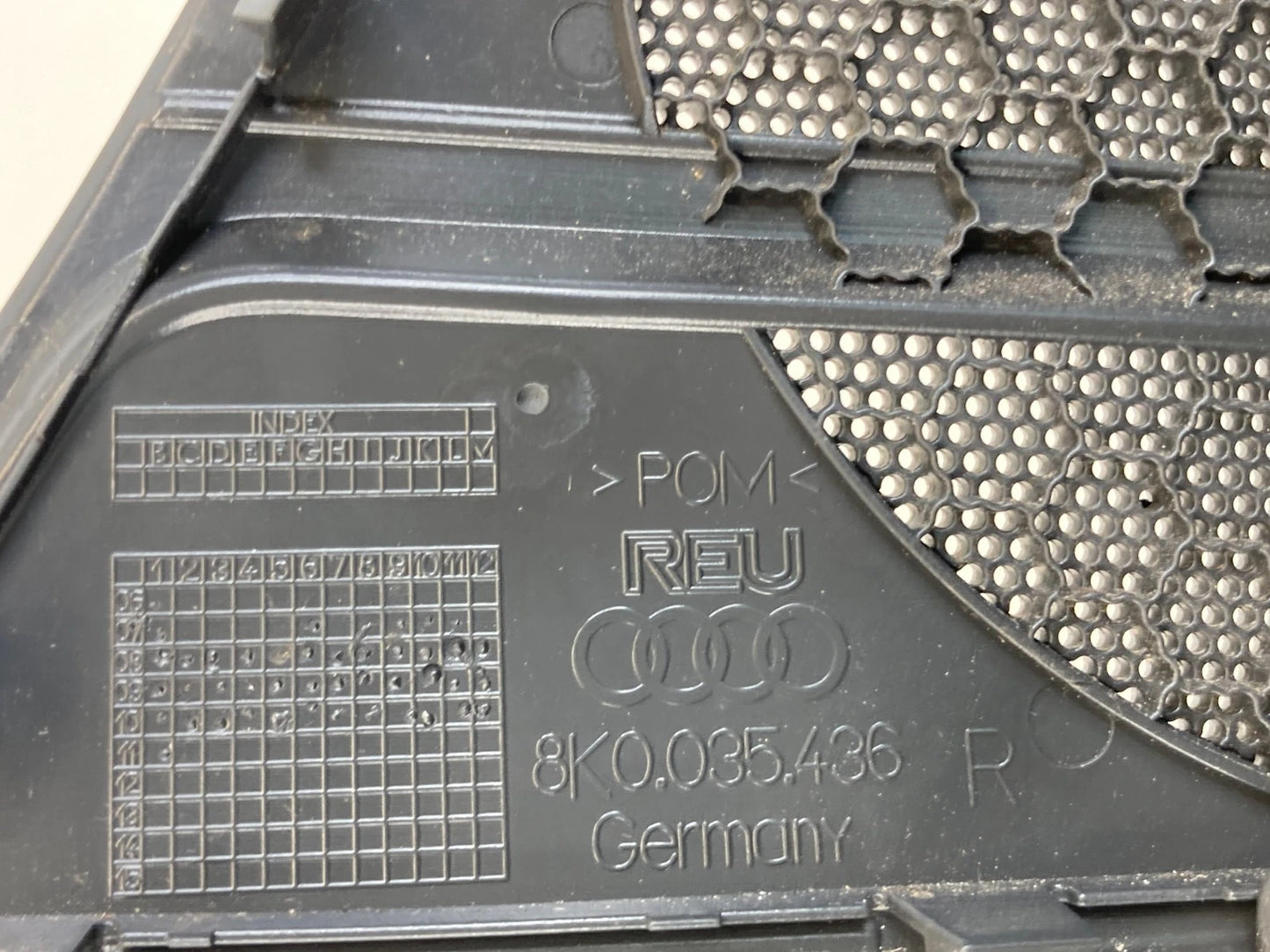 2013-2016 AUDI ALLROAD REAR RIGHT SIDE DOOR SPEAKER GRILLE COVER 8K0-035-436 OEM