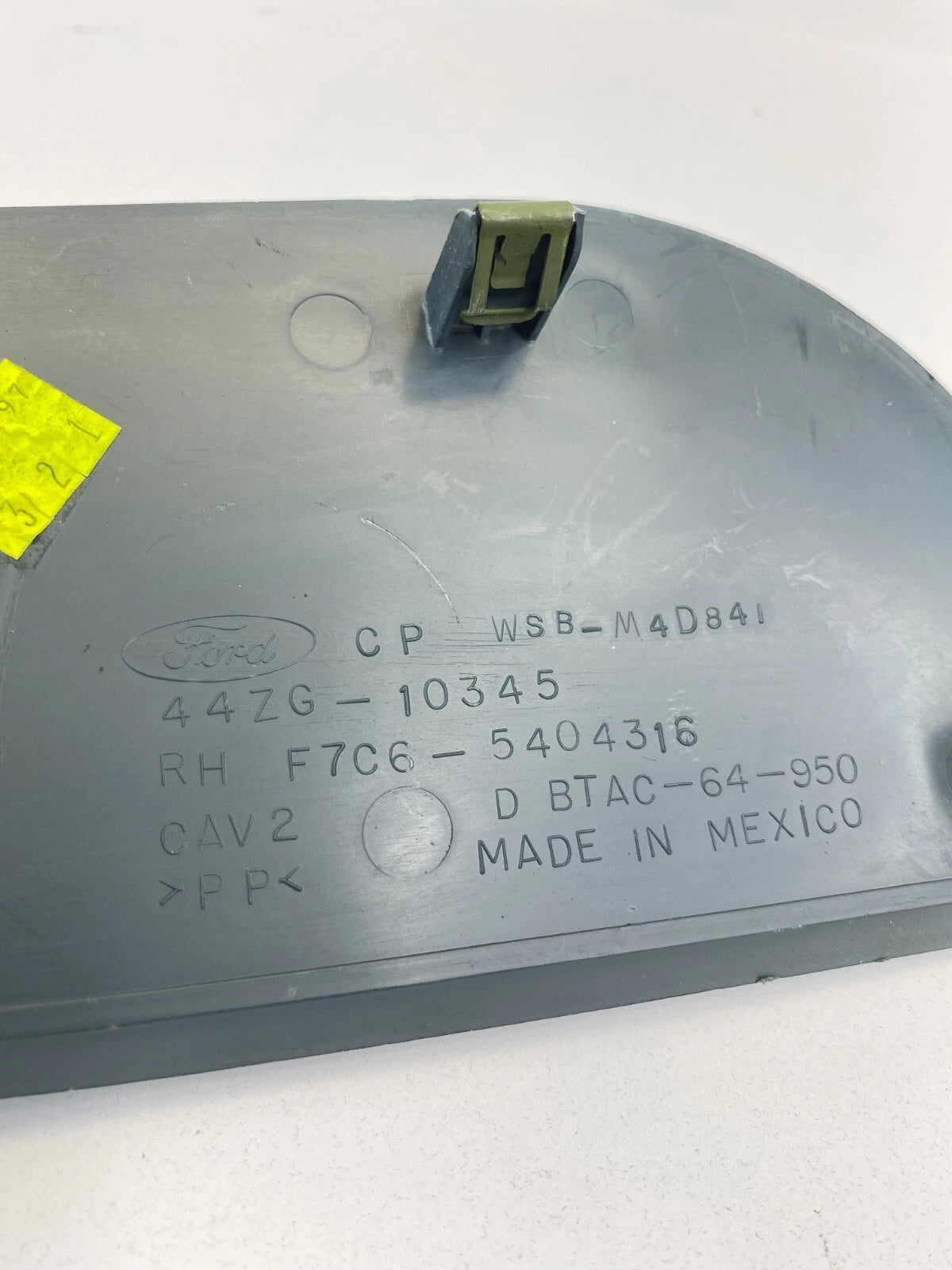 1997-2002 FORD ESCORT DASH END CAP PASSENGER RIGHT SIDE TRIM OEM F7C6-5404316