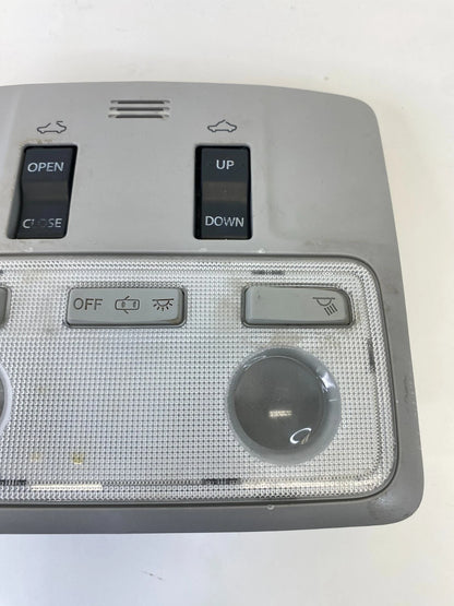 14-19 TOYOTA COROLLA OVERHEAD CONSOLE DOME MAP LIGHT SUNROOF SWITCH OEM 5046782