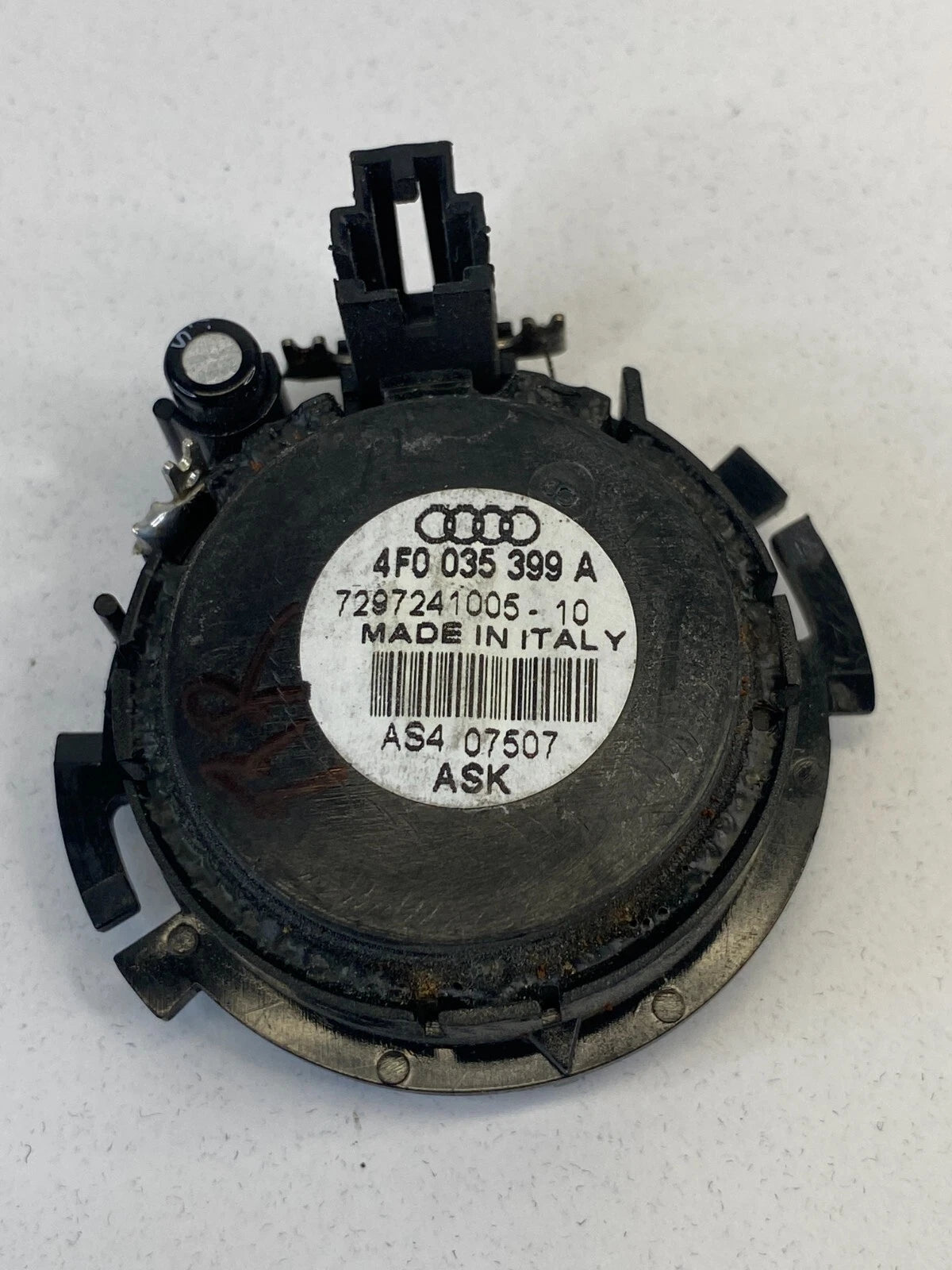 2005-2011 AUDI A6 QUATTRO 06-11 A6 S6 REAR RIGHT DOOR SPEAKER TWEETER 4F0035399
