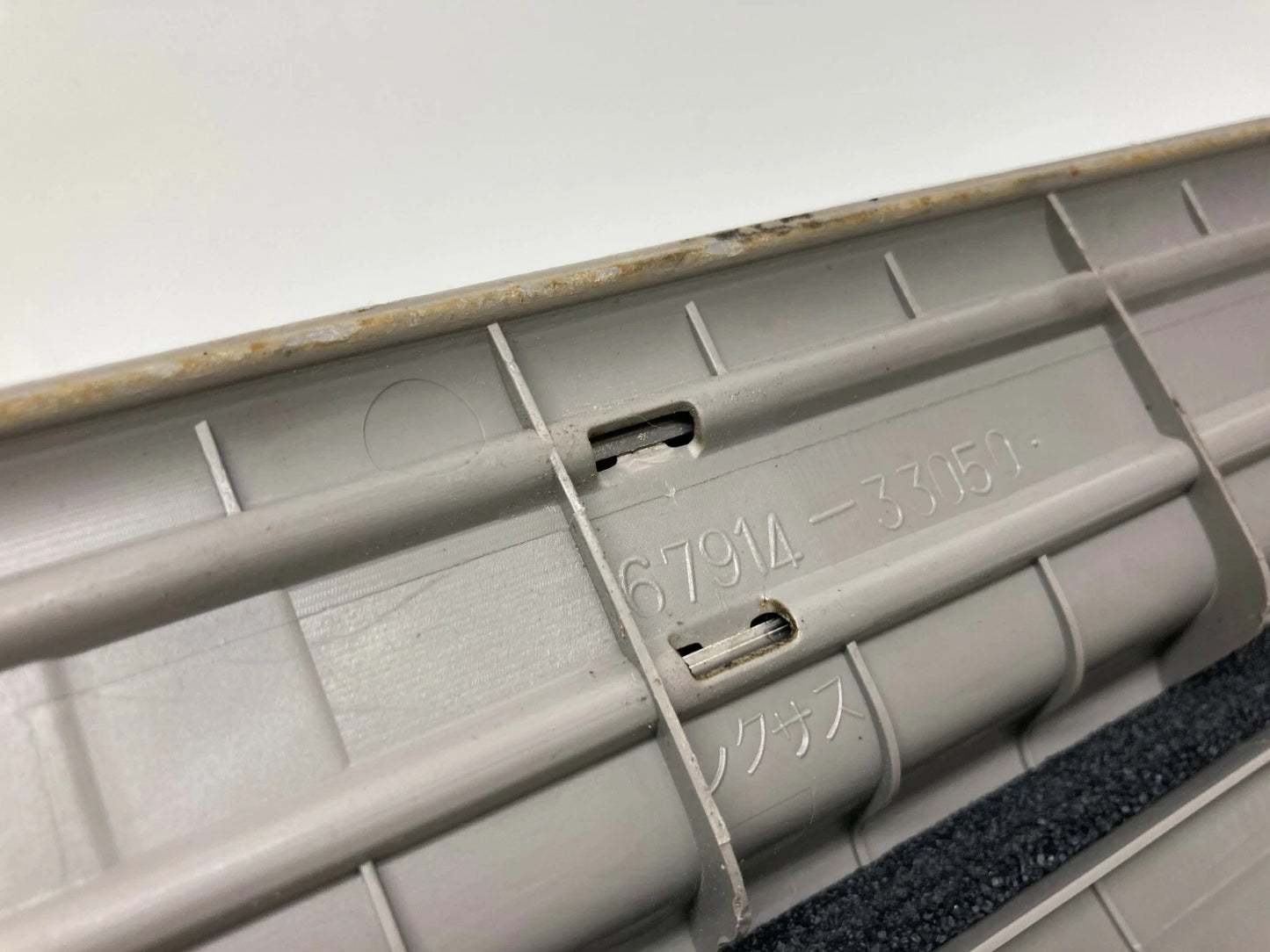 02 03 LEXUS ES300 FL DRIVER SIDE DOOR SILL SCUFF FLOOR PANEL PLATE 67914-33050