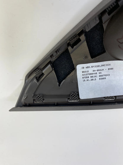 2012-2016 MERCEDES-BENZ E350 FRONT RIGHT DOOR CORNER COVER W/ TWEETER 2127200448