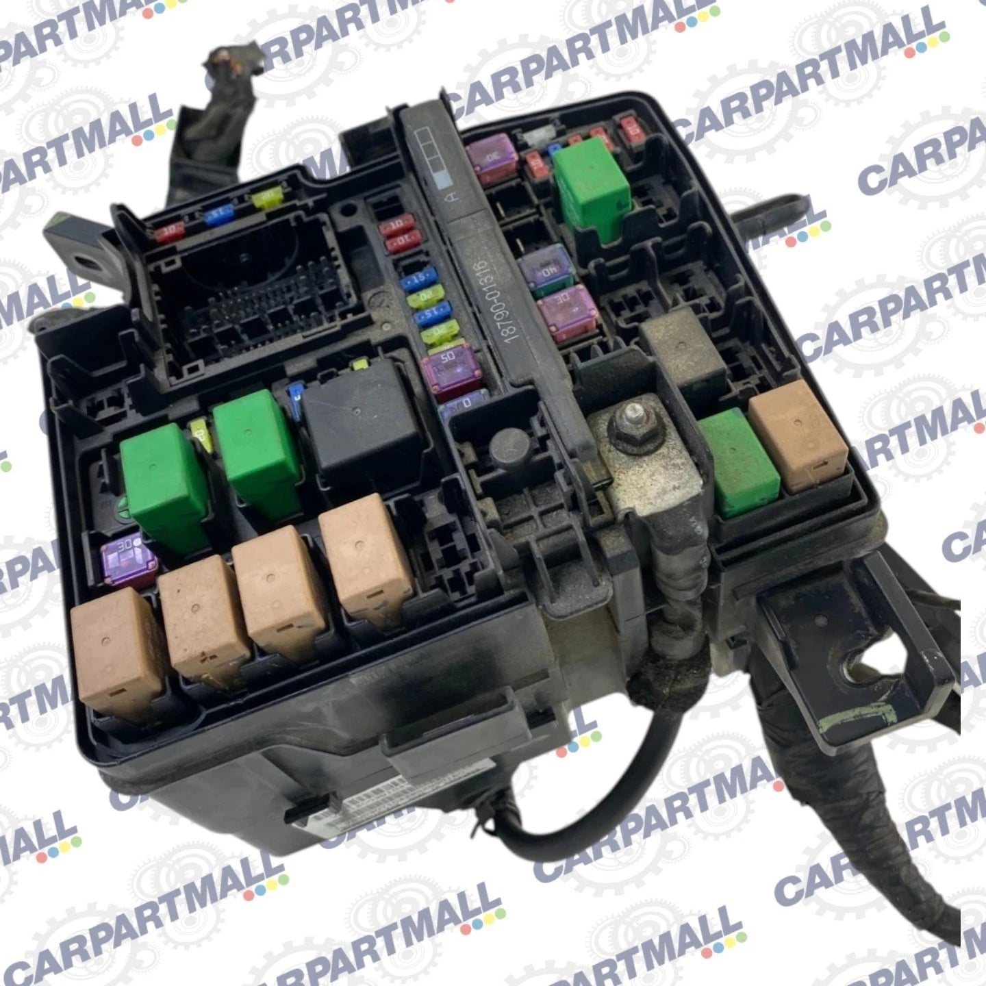 11-14 HYUNDAI SONATA 2.4L ENGINE COMPARTMENT FUSE RELAY JUNCTION BOX 91200-3Q104