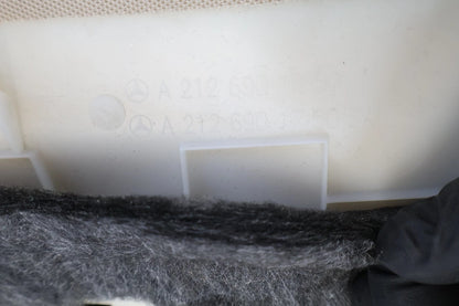 10-16 MERCEDES-BENZ E350 REAR UPPER ROOF HEADLINER TRIM PANEL COVER A2126901650