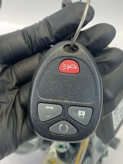 2007-2009 PONTIAC TORRENT EQUINOX IGNITION SWITCH LOCK CYLINDER & KEY 10357528