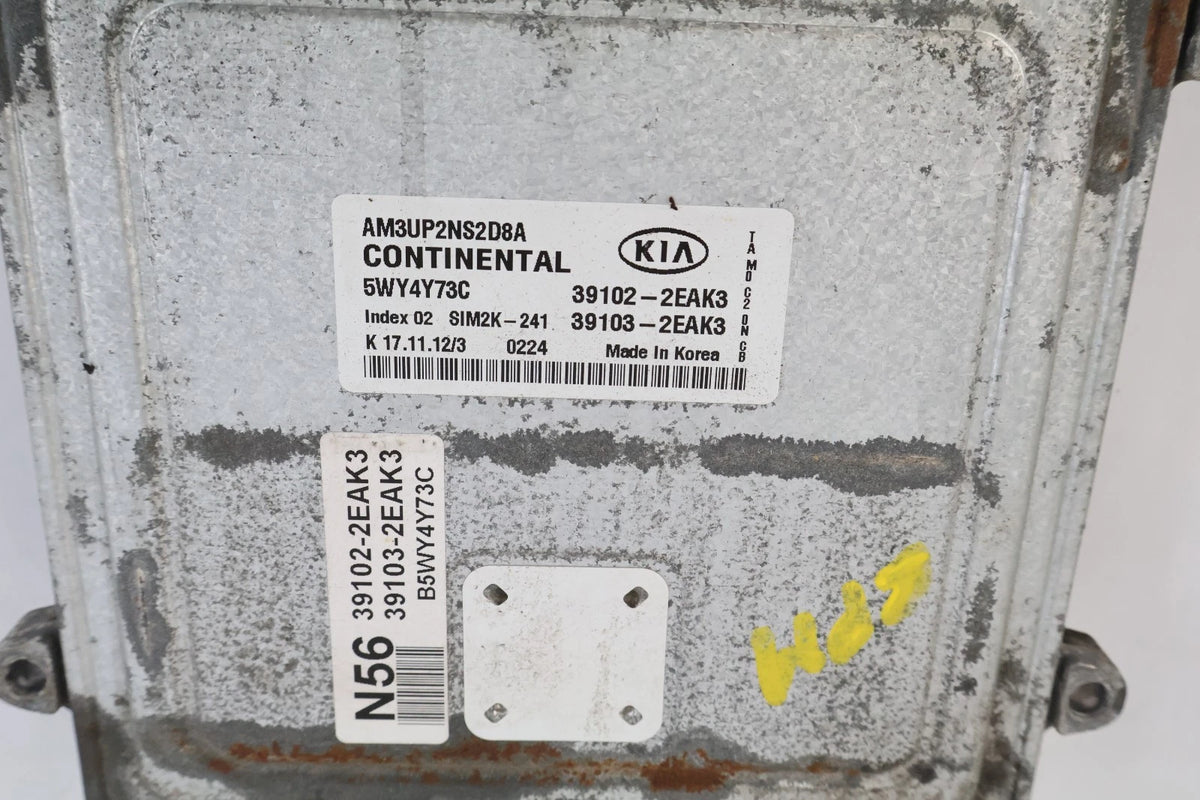 12 13 KIA SOUL 2.0L AT ENGINE COMPUTER CONTROL MODULE ECM ECU 39102-2EAK3 OEM