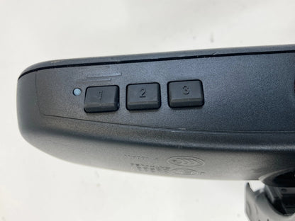 09 10 BMW 535I XDRIVE REAR VIEW INTERIOR MIRROR EC LED DIM AUTO E11015891 OEM