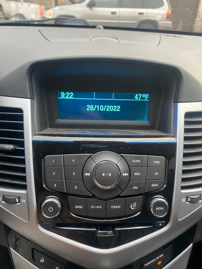 2011-2016 Cruze 12-17 Verano Radio Dash Information Screen Display 12783136 OEM