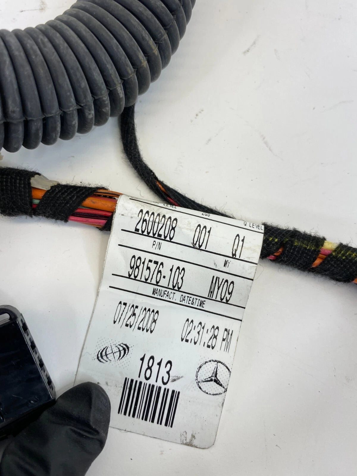 06-09 MERCEDES-BENZ ML350 FRONT LEFT DRIVER DOOR WIRE WIRING HARNESS Z83499763