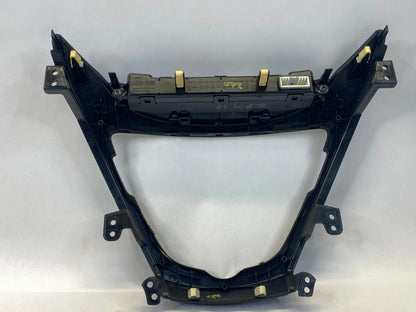 11-13 HYUNDAI ELANTRA CENTER DASH RADIO TRIM CLOCK BEZEL PANEL OEM 94510-3X000