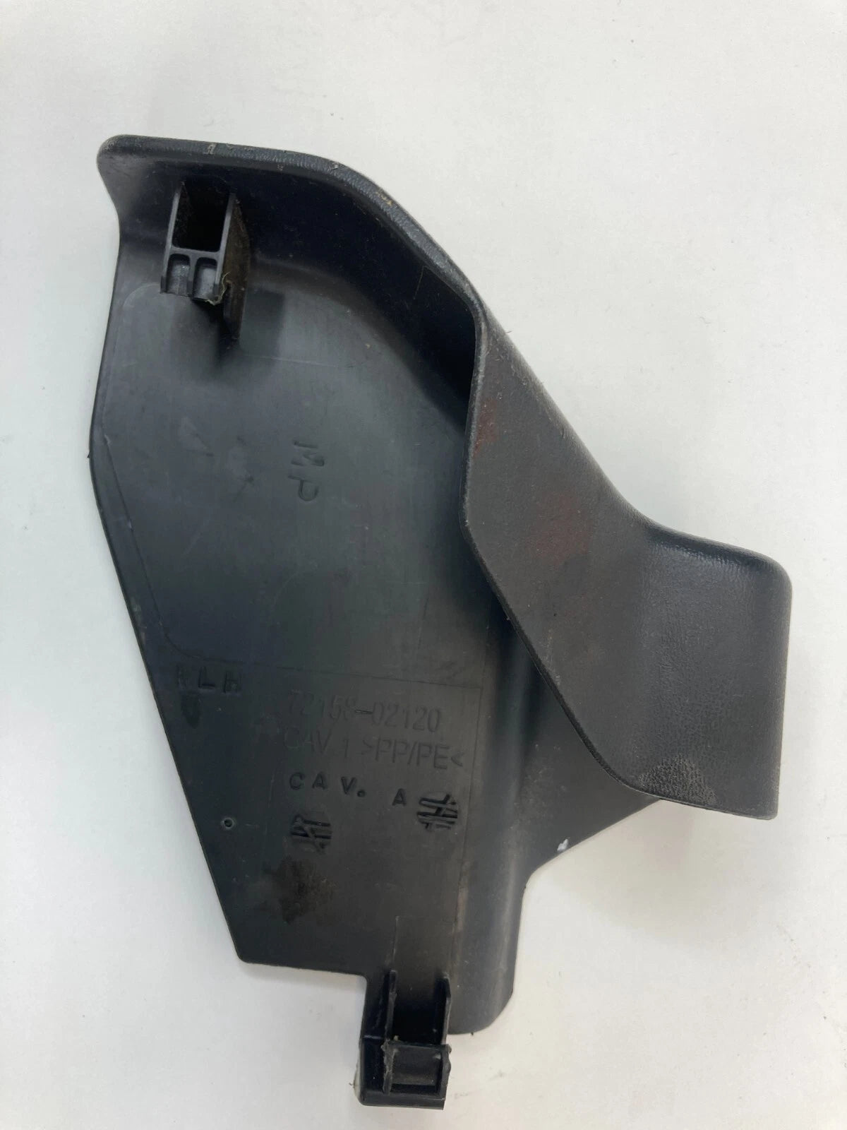 2009-2013 TOYOTA MATRIX LEFT INTERIOR SEAT TRACK END COVER TRIM CAP 72158-02120