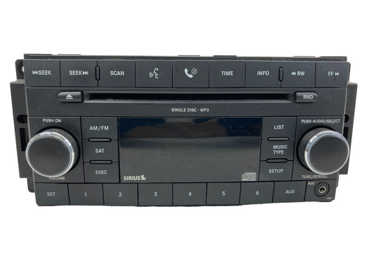 2008 Chrysler Sebring AM/FM Radio MP3 CD Player AUX Assembly 5064420AE OEM