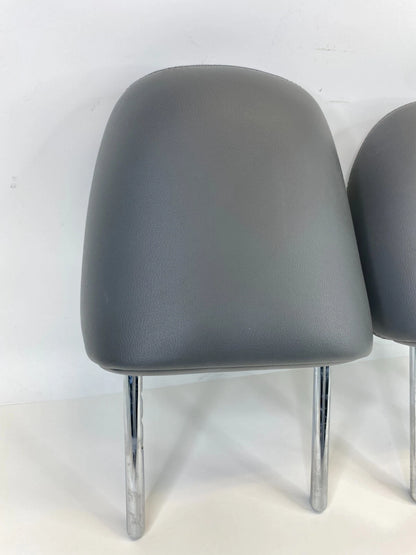 2010 2011 TOYOTA PRIUS FRONT LEFT RIGHT SEAT HEADREST HEAD REST SET PAIR OEM