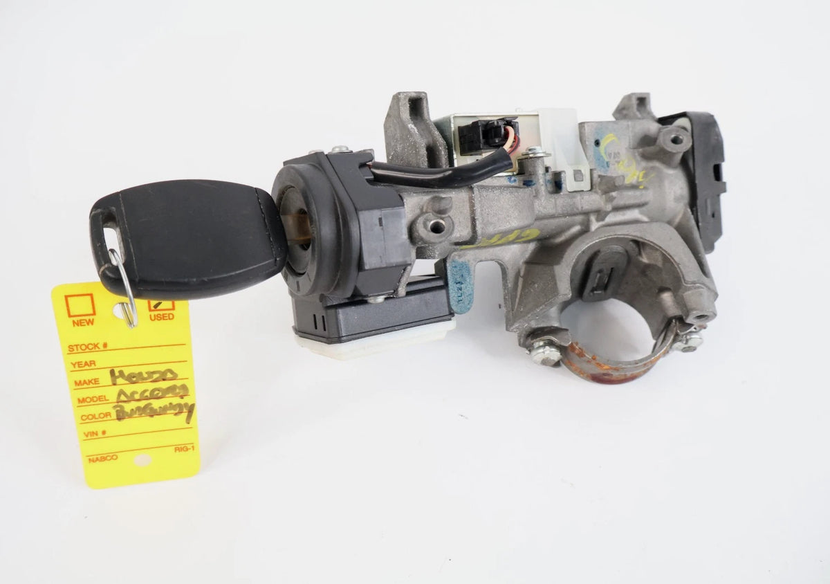 2008-2012 HONDA ACCORD IGNITION SWITCH LOCK CYLINDER ASSEMBLY WITH KEY OEM