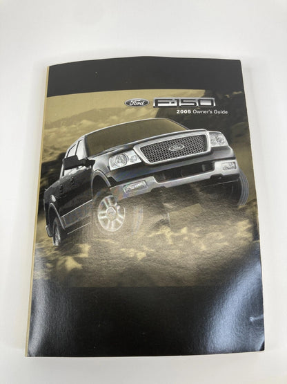 2005 FORD F-150 CREW CAB OWNERS MANUAL WARRANTY GUIDE SET W/ CASE OEM