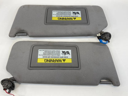 2008-2010 HONDA ACCORD COUPE W SUNROOF LEFT & RIGHT SUN VISOR SUNVISOR SET GRAY