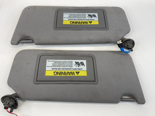 2008-2010 HONDA ACCORD COUPE W SUNROOF LEFT & RIGHT SUN VISOR SUNVISOR SET GRAY