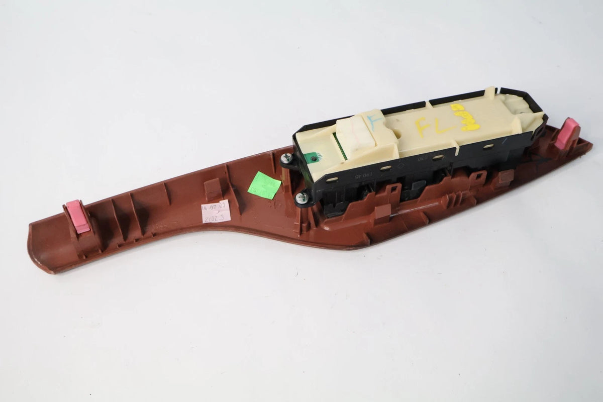 2011-2014 TOYOTA SIENNA FR LH DRIVER MASTER POWER WINDOW SWITCH W BEZEL WOOD OEM