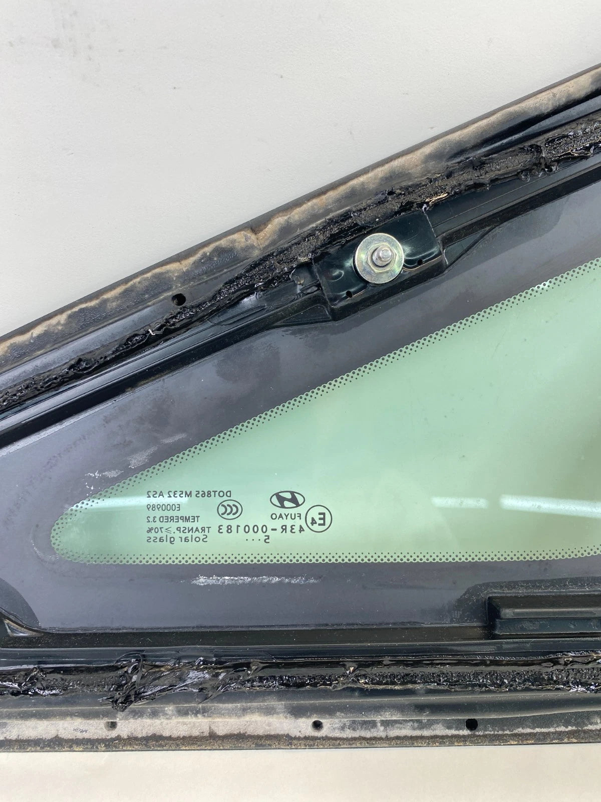2015-2019 HYUNDAI SONATA REAR LEFT QUARTER WINDOW GLASS E443R-000183 US BUILT
