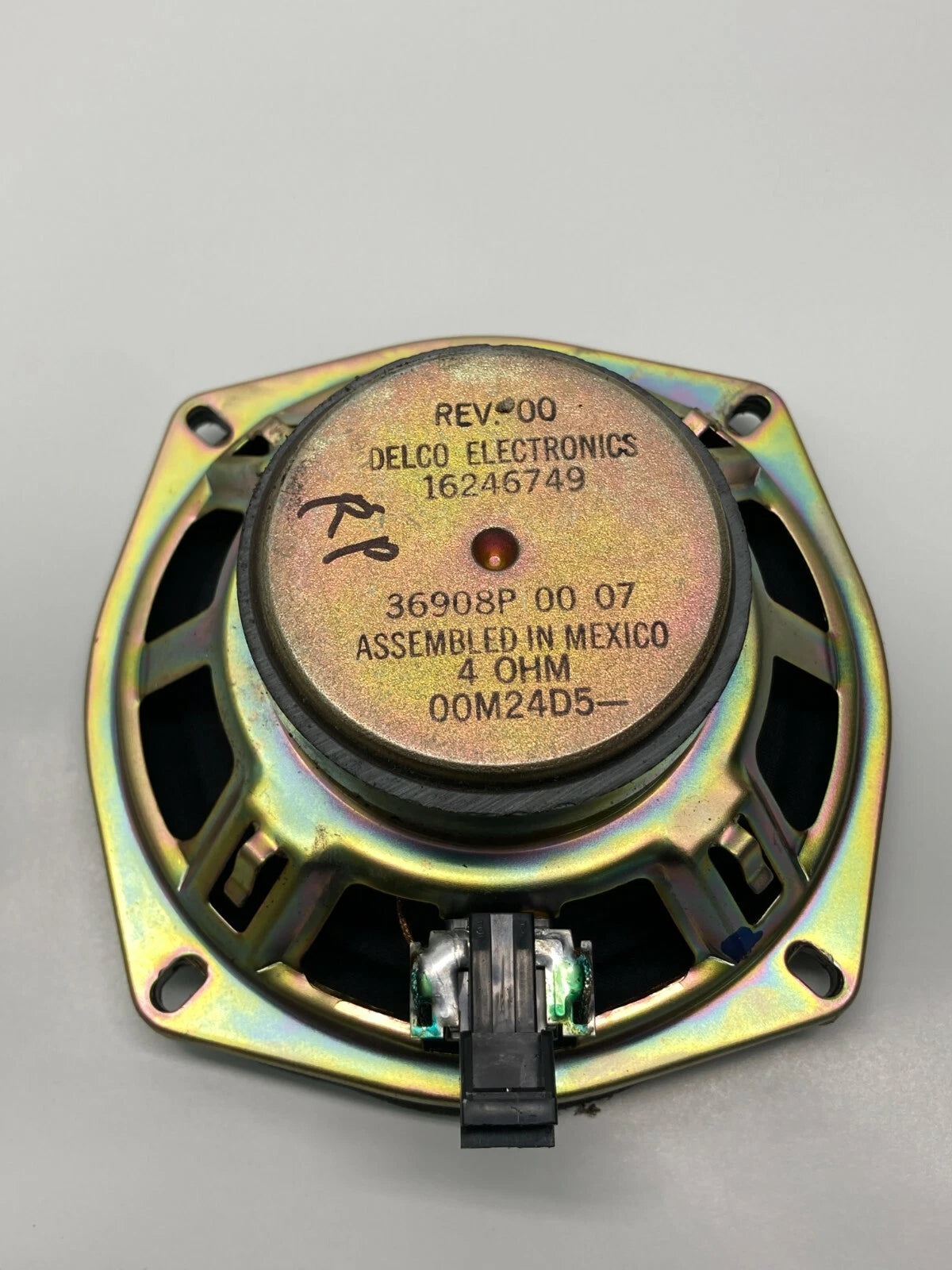 2000-2005 CADILLAC DEVILLE REAR RIGHT BACK SIDE DOOR SPEAKER 16246749 OEM