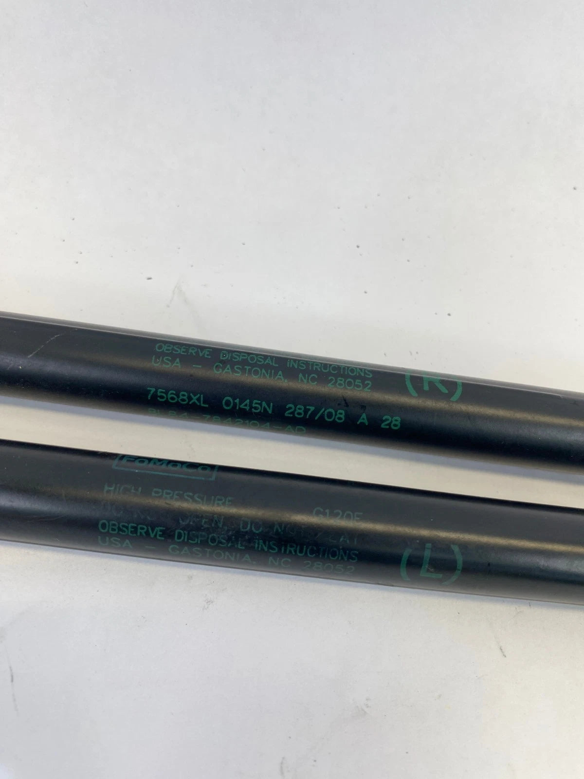 2008-2012 FORD ESCAPE REAR WINDOW LIFT SUPPORTS REAR OEM FACTORY 8L84-7842104-AD