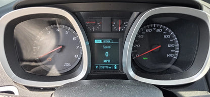 2013-2017 CHEVROLET EQUINOX SPEEDOMETER DASH CLUSTER 159K MILES 22956682 OEM