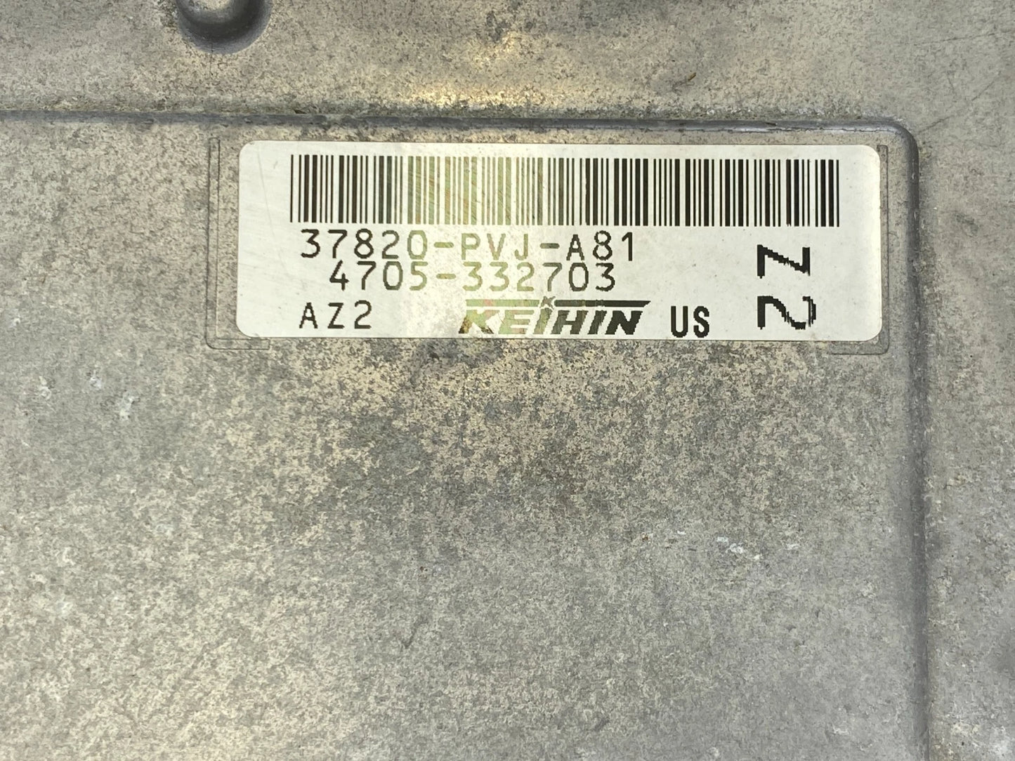 2006 HONDA PILOT 3.5L V6 A/T 4WD ENGINE COMPUTER CONTROL MODULE 37820-PVJ-A81