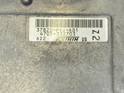 2006 HONDA PILOT 3.5L V6 A/T 4WD ENGINE COMPUTER CONTROL MODULE 37820-PVJ-A81