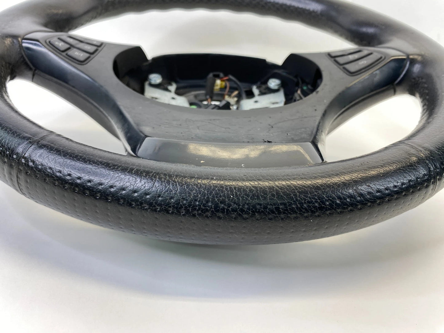 2000-2006 BMW X5 STEERING WHEEL W/ CONTROLS MULTI FUNCTION BUTTONS BLACK OEM