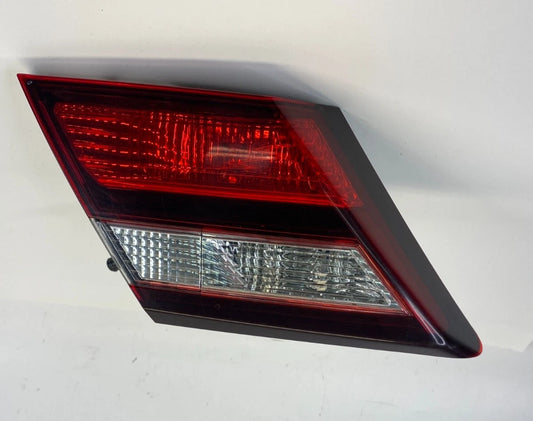 13-15 HONDA CIVIC SEDAN REAR LEFT INNER TRUNK LID TAIL LIGHT LAMP REVERSE OEM