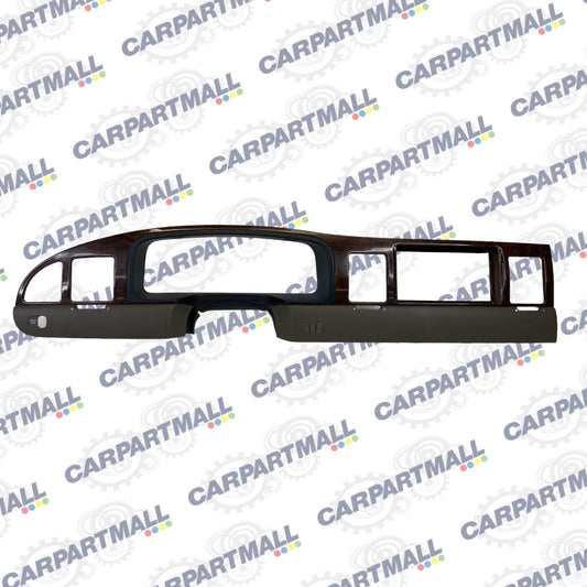 1998-2002 LINCOLN TOWN CAR DASH INSTRUMENT PANEL CLUSTER BEZEL COVER TRIM OEM