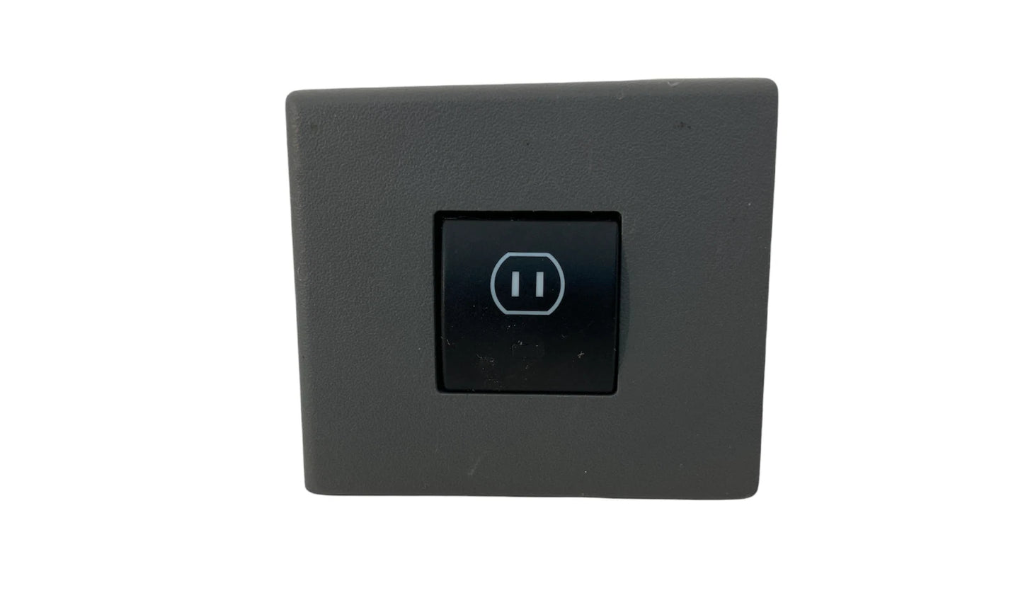 2008-2010 CHRYSLER TOWN & COUNTRY POWER INVERTER SWITCH BUTTON BEZEL TRIM OEM