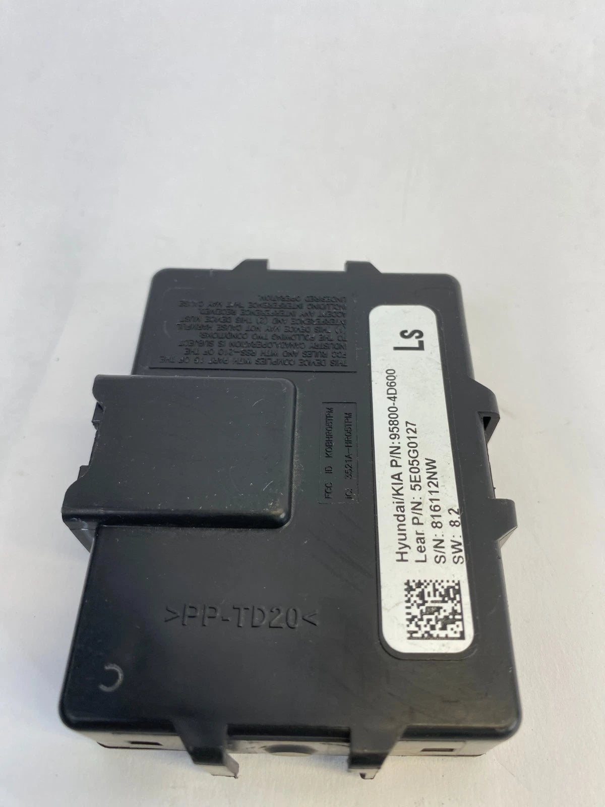 06-10 HYUNDAI ELANTRA 2.0L TPMS TIRE PRESSURE MONITORING MODULE 95800-4D600 OEM