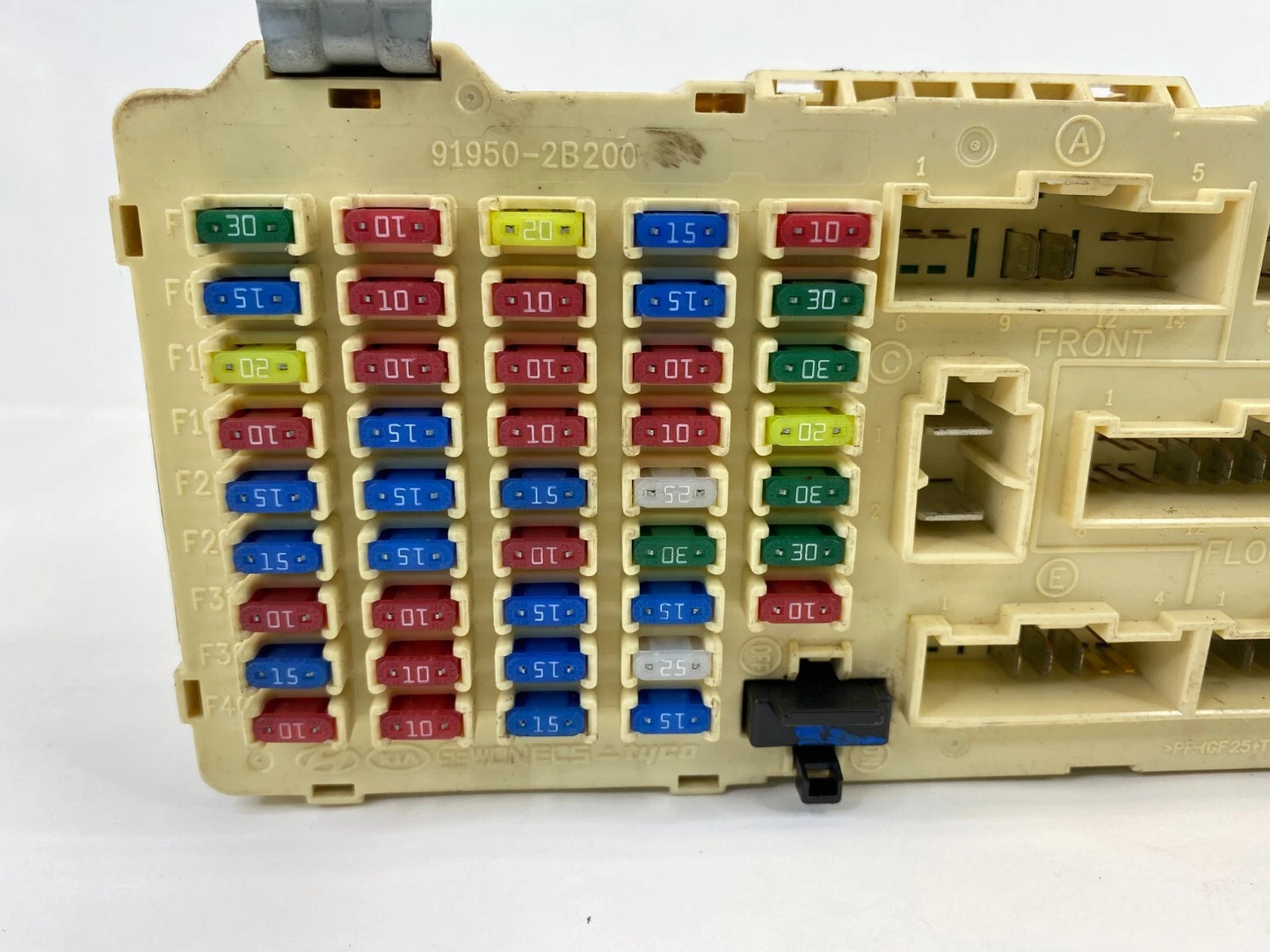 07-09 HYUNDAI SANTA FE 3.3L V6 INTERIOR CABIN JUNCTION FUSE BOX 91950-2B200 OEM