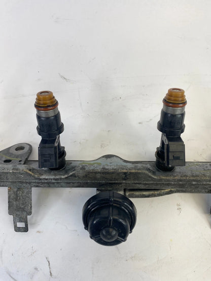 08-12 HONDA ACCORD 2.4L FWD ENGINE FUEL RAIL W/ 4 FUEL INJECTORS R45L590-545103