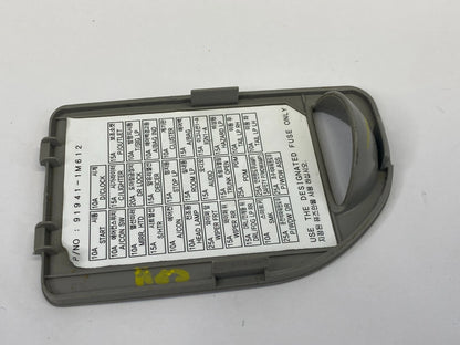 2010-2013 KIA FORTE INTERIOR DASH FUSE BOX COVER LID CAP 84786-1M110 OEM FACTORY